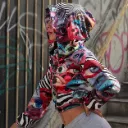 Chaqueta Caperucita Crop