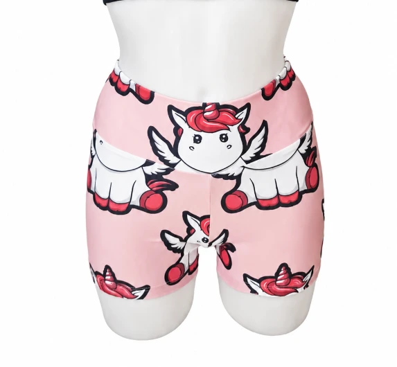Mini Short Unicornio (S, Rosa)
